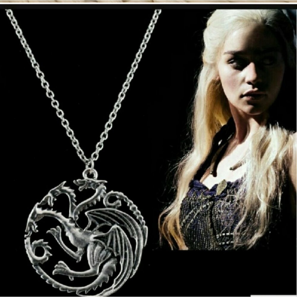 Necklace Fashion Long anti silver color Necklace N - Picture 2 of 3